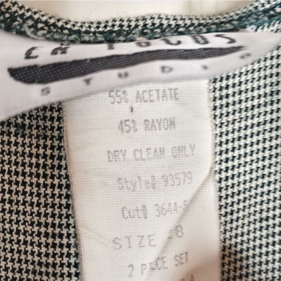 En Focus Studio 18 Sleeveless Floral&Houndstooth Print Women's Maxi Dress - Picture 7 of 11